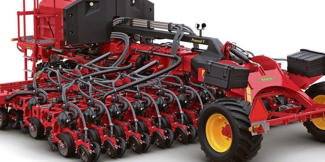 Die Getreide-Einzelkornsämaschine Väderstad «Proceed» wird an der nächsten Agritechnica ausgestellt sein.