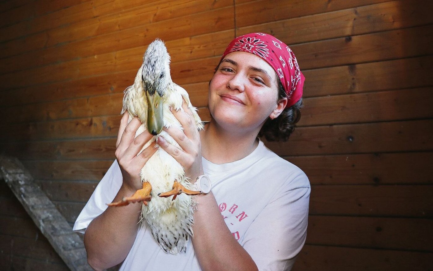 Elisa liebt Tiere. Sie wünscht sich eine Lehrstelle als tiermedizinische Praxisassistentin.