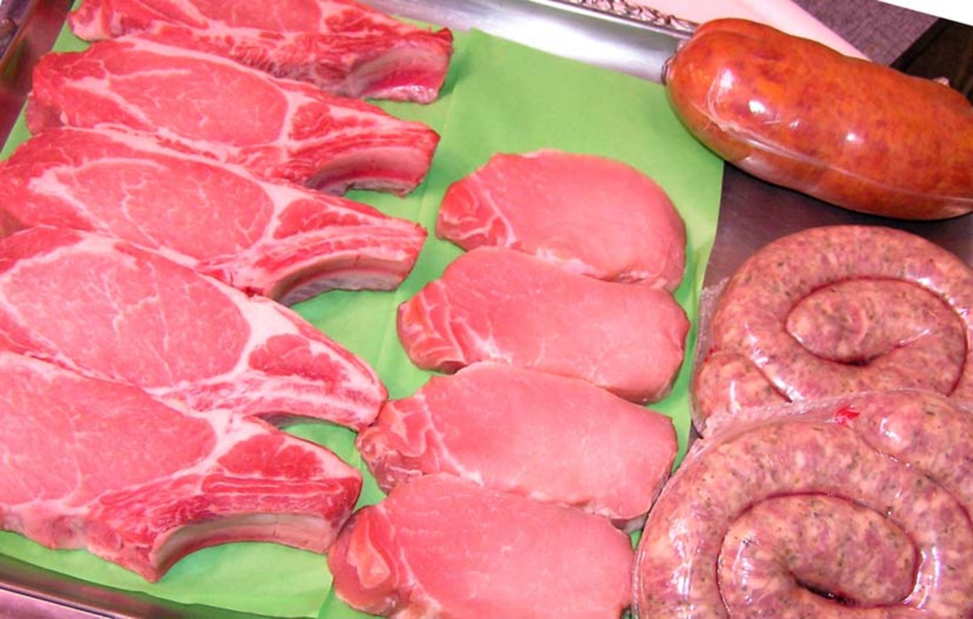 Ein fiktives Podiumsgespräch lieferte Argumente, die für einen Fleischkonsum von einheimischem Fleisch. (Bild lid)