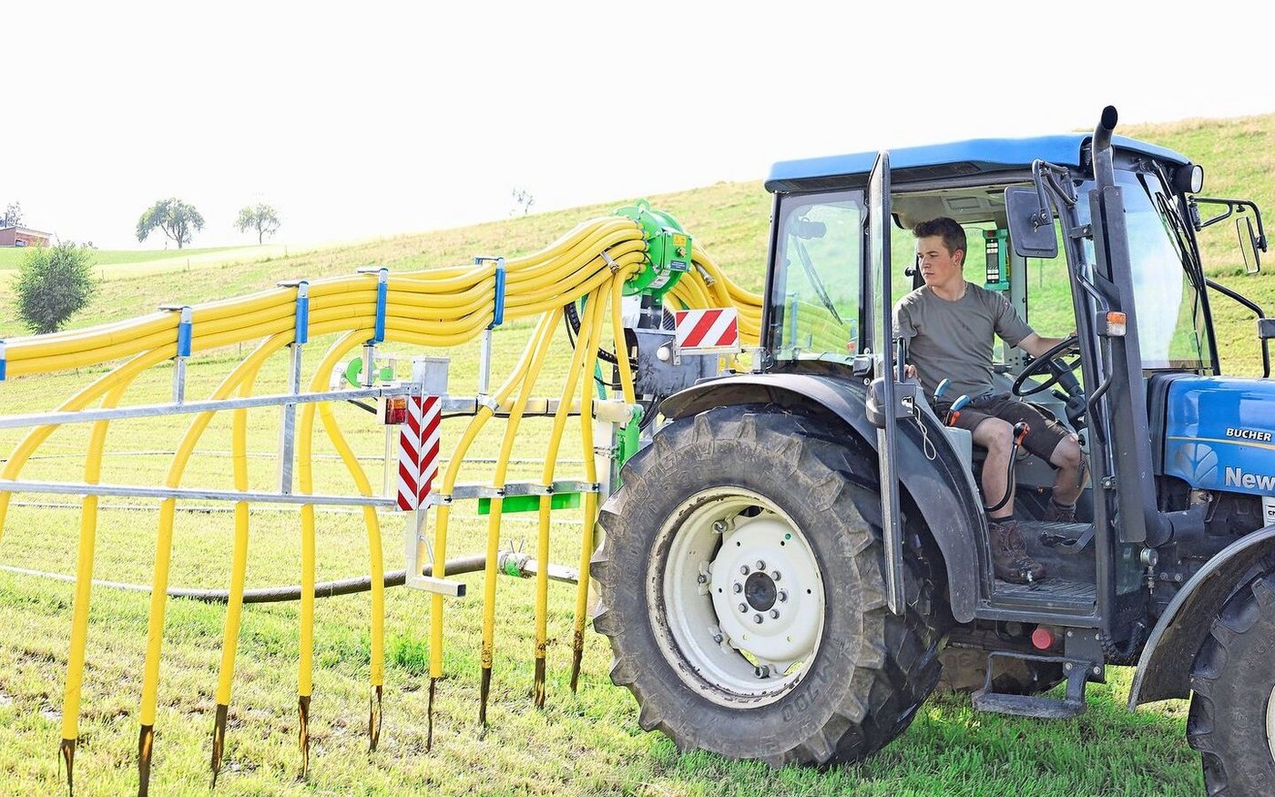 Mit der Landwirtschaft aufgewachsen ist für den Junglandwirt gar nie ein anderer Beruf als Landwirt infrage gekommen. 