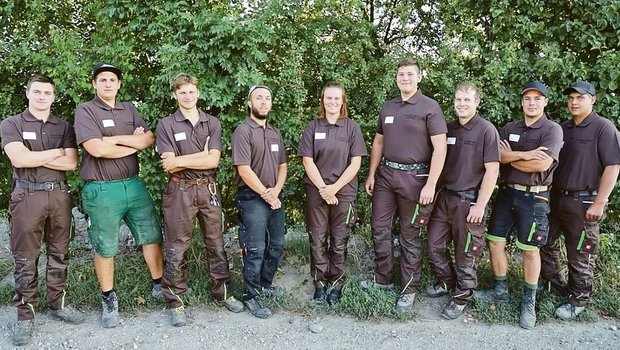 Alle Teilnehmer der Gemüsegärtner.