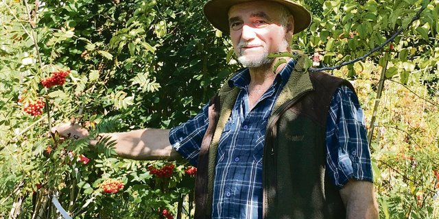 Als Kind in der ehemaligen Tschechoslowakei lernte Pavel Beco Wildfrüchte kennen. In der Schweiz führte er eine Wildobst-Baumschule und baute mehrere Sammlungen auf. (Bilder Alexandra Stückelberger)