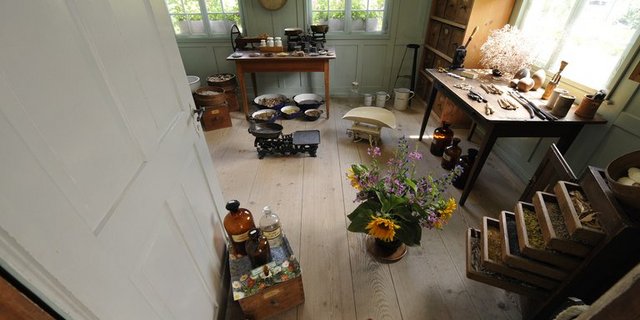 Die Drogerie auf dem Ballenberg. (Bild Ballenberg)