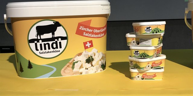 Lindi - so heisst der neue Salzlakenkäse aus dem Zürcher Oberland (Bilder Alexandra Stückelberger).