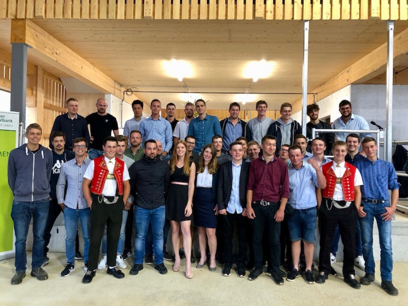 Die stolzen Landwirtinnen und Landwirte EFZ an ihrer Abschlussfeier am BBZ Arenenberg. Auf dem Bild fehlen Cheyenne Anker und Thomas Bürgin. (Bilder Esther Thalmann)