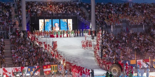 Die Kürung fand während des ersten Spektakels statt. (Bild Fête des Vignerons)