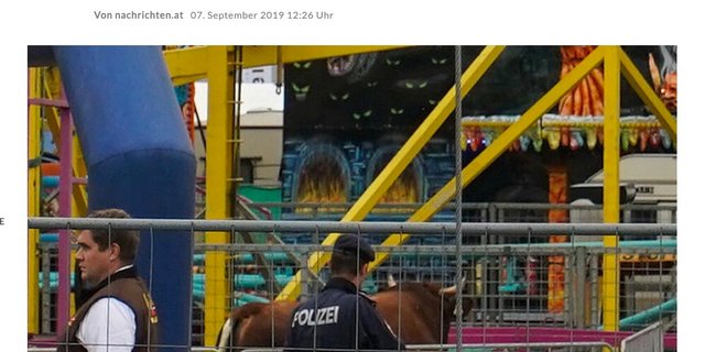 So berichtet "Nachrichten.at" über den Vorfall. (Bild Screenshot) 