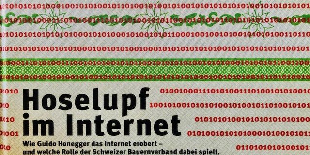 Die BauernZeitung verlost fünf Exemplare «Hoselupf im Internet».	(Bild et)