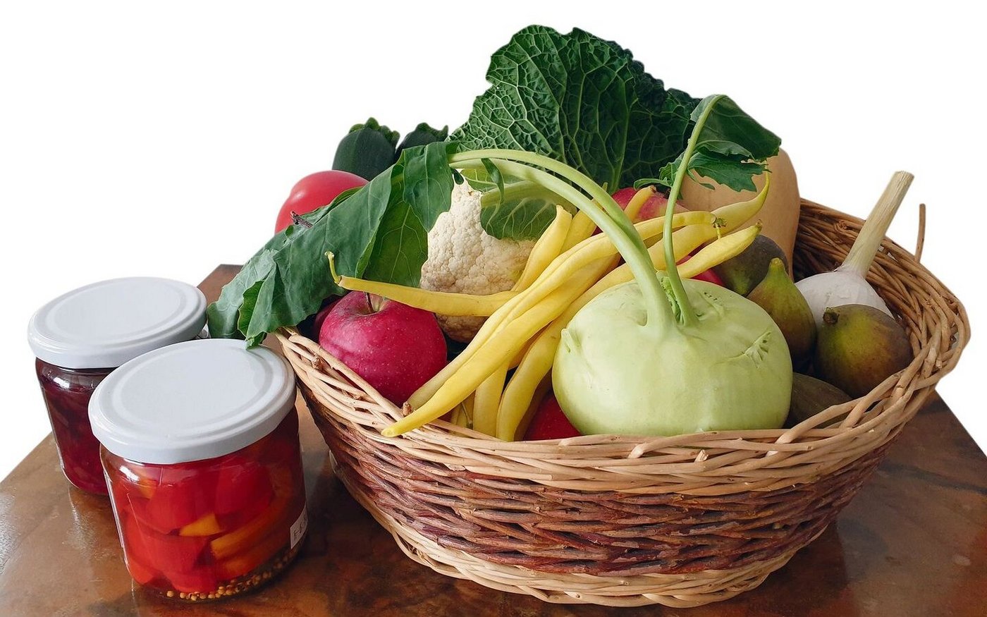 Vom Garten ins Glas: Das gäbe zum Beispiel eine Gemüsesuppe für den Vorrat.  