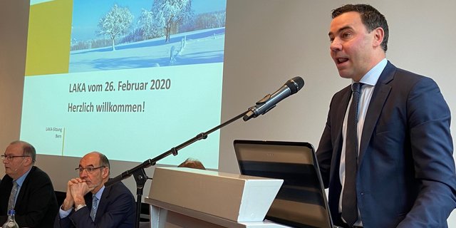 Martin Rufer ist optimistisch, dass der Ständerat die AP 22+ sistieren wird. (Bild akr)