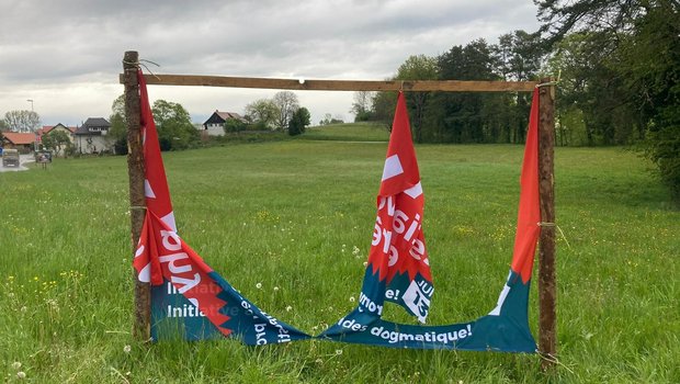 Was die Nein-Kampagne erlebe, sei nicht mit dem Verlust von Ja-Plakaten vergleichbar. (Bild Freiburger Bauernverband)