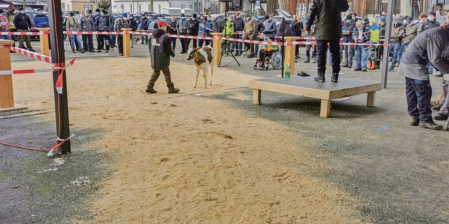 Trotz Corona und Mundschutz zeigten sich die Käufer in Burgdorf kauffreudig, was auch auf das gute Angebot zurückzuführen ist.(Bild Daniela Joder)