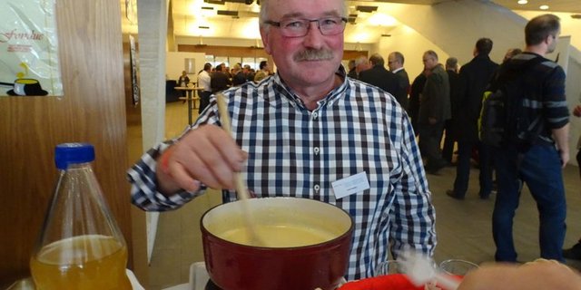 Ueli Keller: Swiss-Hochstamm-Fondue - nur eine Frage der Zeit? (Bild mr)