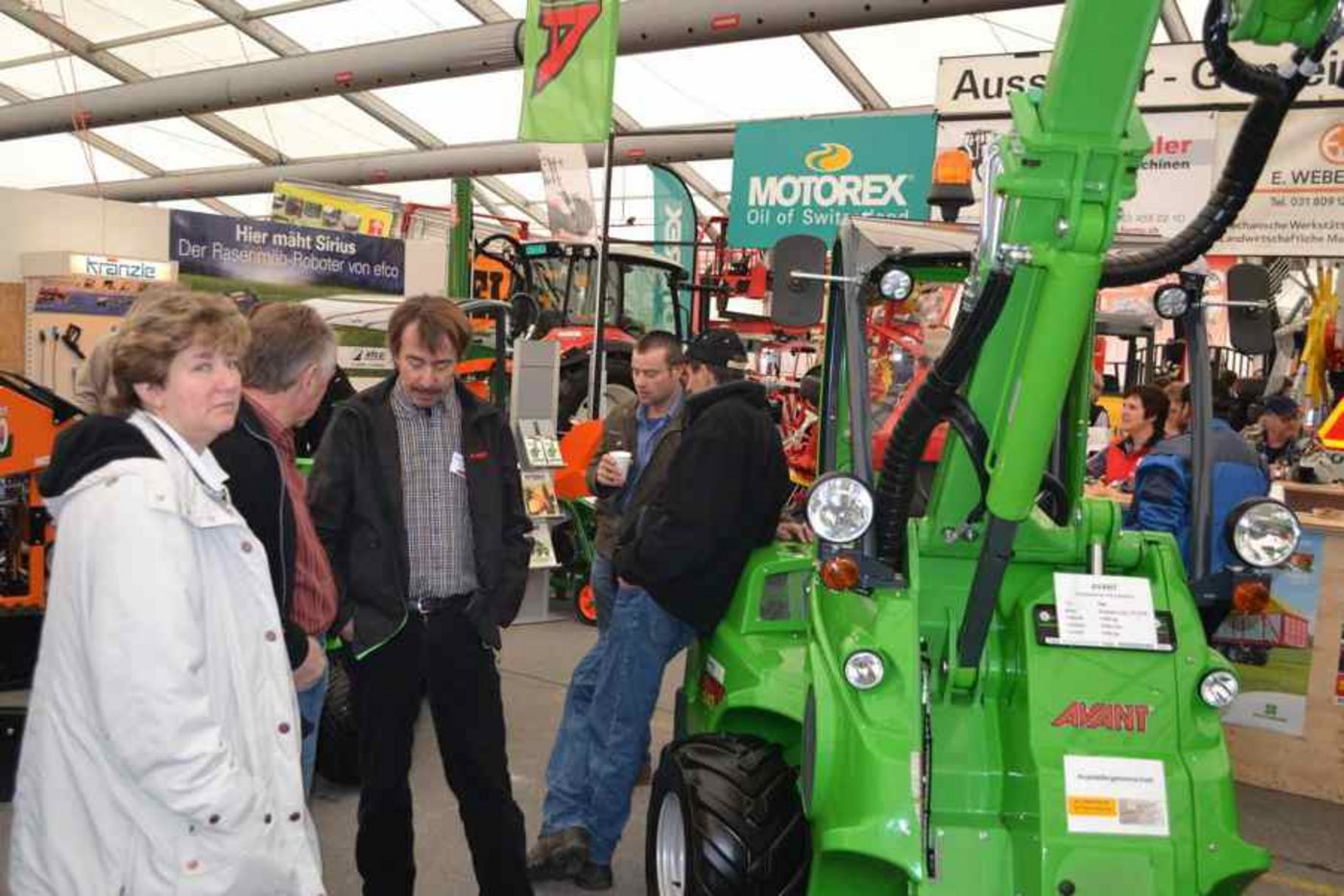 Besuchermagnet: Agrimesse in Thun. (Bild hag)