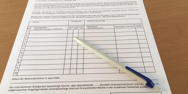 Noch sind nicht genügend Unterschriften für den Palmöl-Stop zusammengekommen. (Bild jsc) 