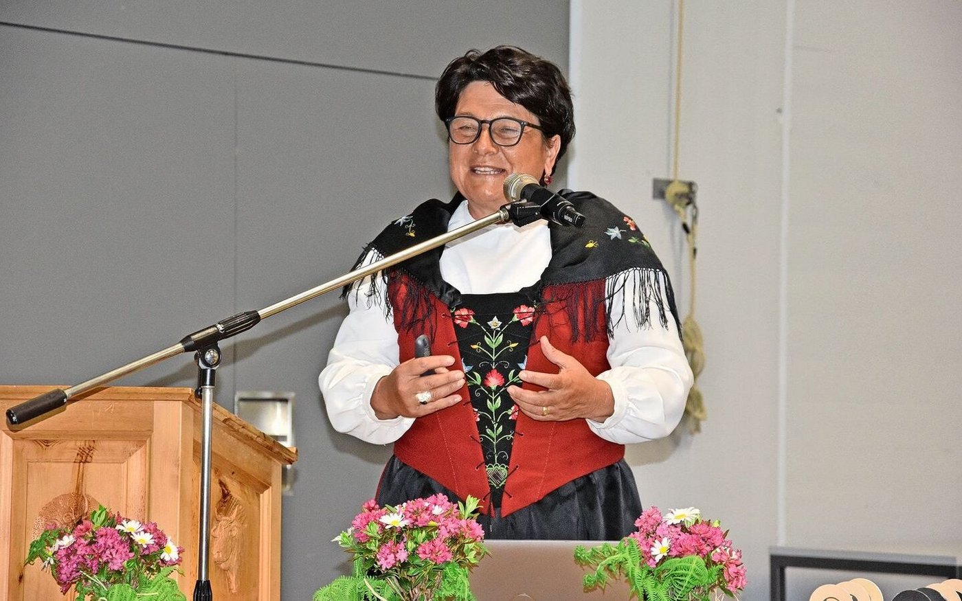 Karin Niederberger erzählte aus ihrem Leben.