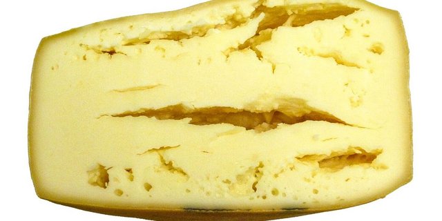 Solcher Käse lässt sich offensichtlich nicht mehr verkaufen. Die Mängel sind optisch, aber auch geschmacklich.