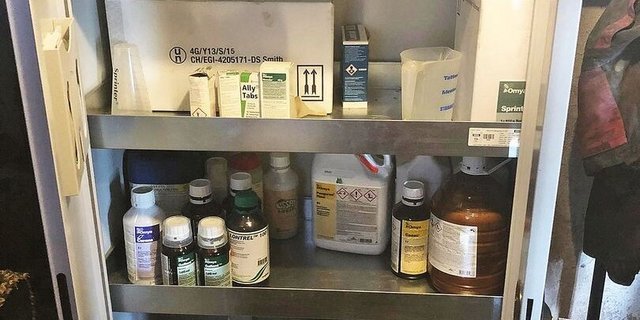 Die Winterzeit bietet die Möglichkeit, das Pflanzenschutzmittellager zu durchforsten und aufzuräumen.