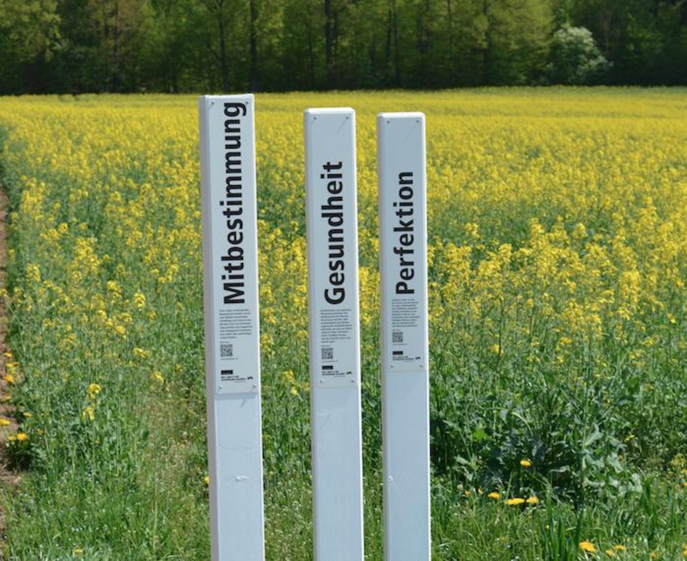 Mit Ausschilderungen und regional organisierten Flurgängen möchten die Kampagnenführer die Bevölkerung und Medienschaffenden aufklären. (Bild Industrieverband Agrar e.V.)