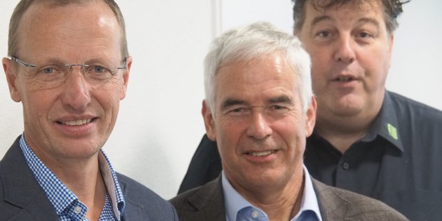 Andreas Buri, Vizepräsident ZBV / Hans Frei, Präsident ZBV / Ferdi Hodel, ZBV-Geschäftsführer (Bild Christian Weber)