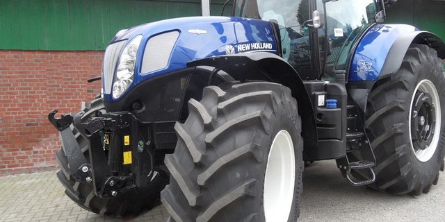 Ein New Holland-Traktor. (Symbolbild Pixabay)