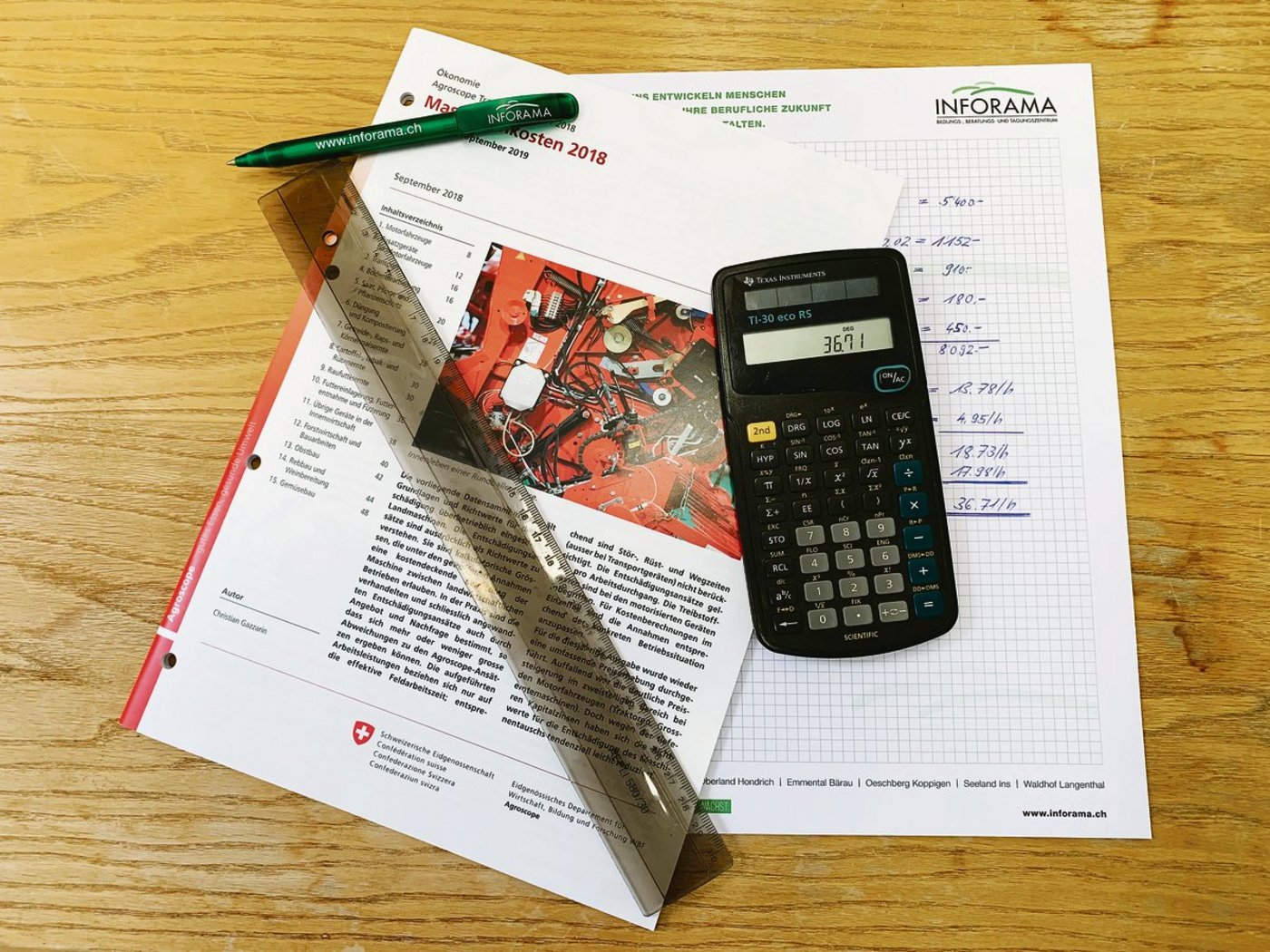 Gut rechnen, offen denken und langfristig planen hilft, bei der Mechanisierung Kosten zu senken oder diese zumindest nicht unnötig zu erhöhen. (Bild zVg)