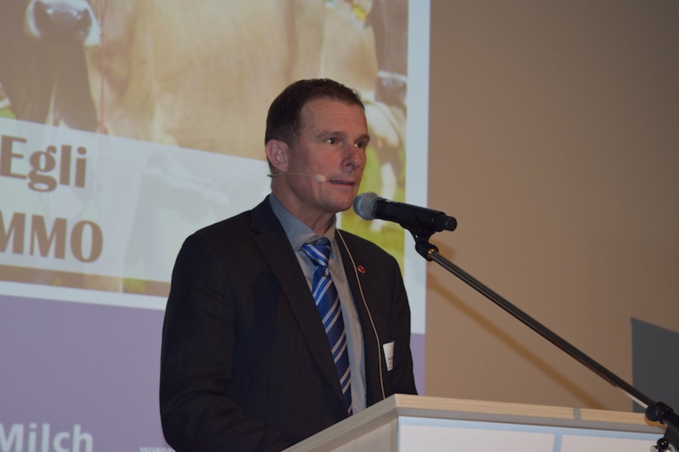 VMMO-Präsident Hanspeter Egli sprach am Freitag im Lindau zu den Delegierten. (Bild sgi)