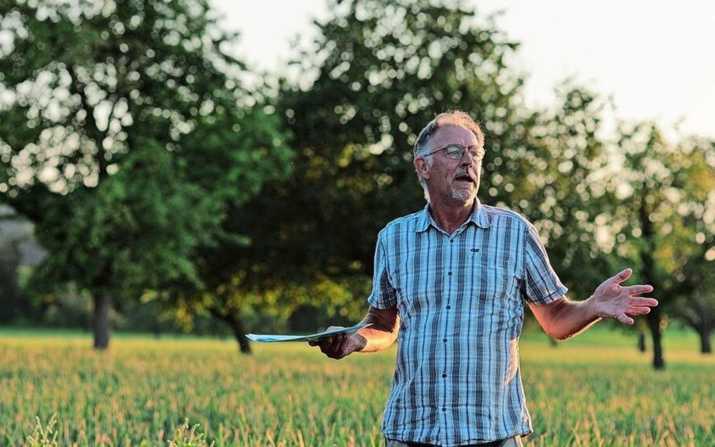 Martin Gertsch analysiert die Kulturführung vor Ort.  